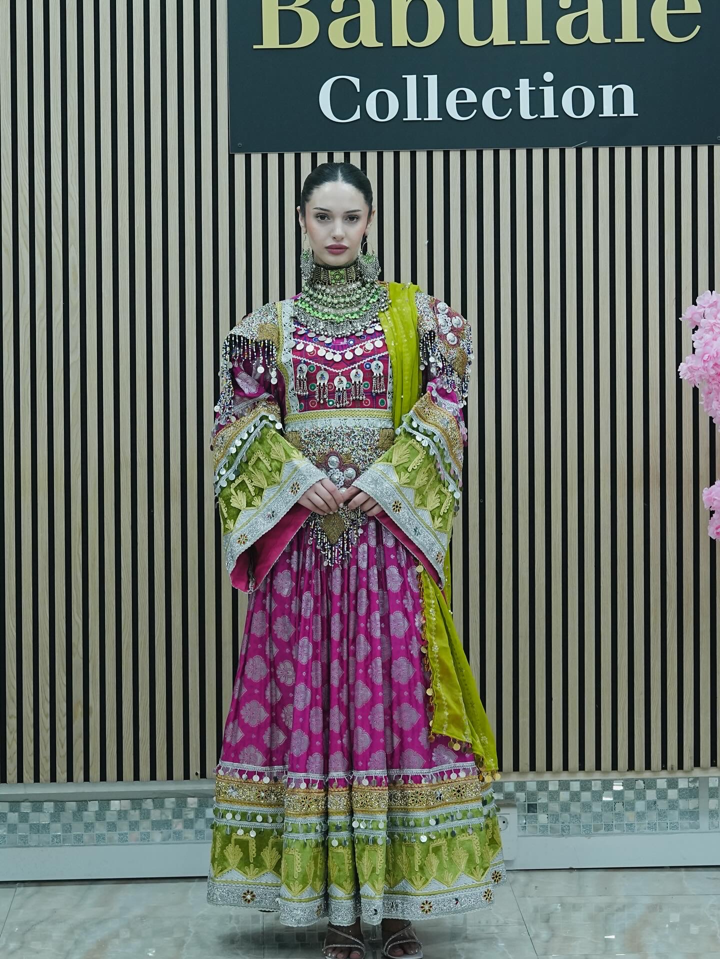 Short Gand Afghani dress